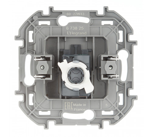 Розетка компьютерная Legrand Inspiria встраиваемая белая RJ45 (673825)