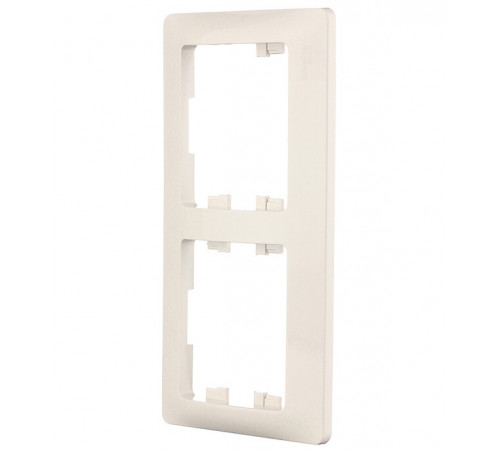 Рамка Systeme Electric Glossa двухместная бежевая (GSL000202) Рамка Systeme Electric Glossa двухместная бежевая (GSL000202)