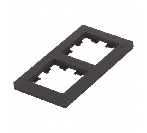Рамка Systeme Electric AtlasDesign двухместная карбон (ATN001002) Рамка Systeme Electric AtlasDesign двухместная карбон (ATN001002)