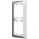 Рамка Systeme Electric Glossa двухместная алюминий (GSL000302)