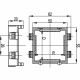 Адаптер для рамки для кабель-канала DKC In-liner белый 2 модуля (F0000LDIY)