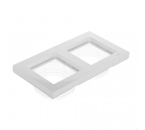Рамка Systeme Electric AtlasDesign Aqua двухместная белая (ATN440102) Рамка Systeme Electric AtlasDesign Aqua двухместная белая (ATN440102)