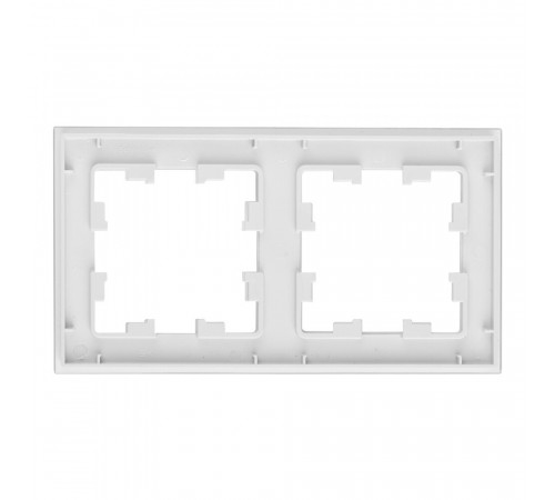 Рамка Systeme Electric AtlasDesign Nature двухместная белая (ATN320102) Рамка Systeme Electric AtlasDesign Nature двухместная белая (ATN320102)