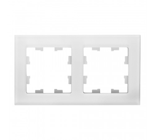 Рамка Systeme Electric AtlasDesign Nature двухместная белая (ATN320102) Рамка Systeme Electric AtlasDesign Nature двухместная белая (ATN320102)