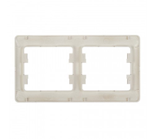 Рамка Systeme Electric Glossa двухместная титан (GSL000402) Рамка Systeme Electric Glossa двухместная титан (GSL000402)