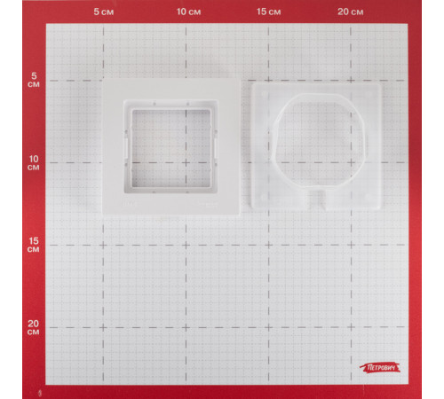 Рамка Systeme Electric AtlasDesign Aqua одноместная белая (ATN440101)