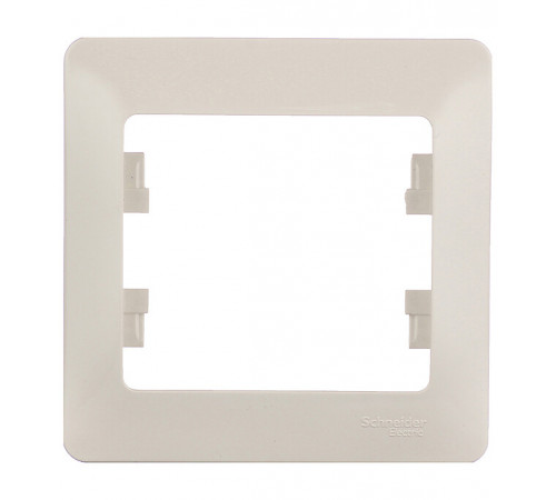 Рамка Systeme Electric Glossa oдноместная бежевая (GSL000201) Рамка Systeme Electric Glossa oдноместная бежевая (GSL000201)