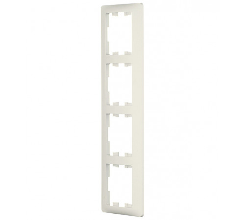 Рамка Systeme Electric Glossa четырехместная белая (GSL000104) Рамка Systeme Electric Glossa четырехместная белая (GSL000104)