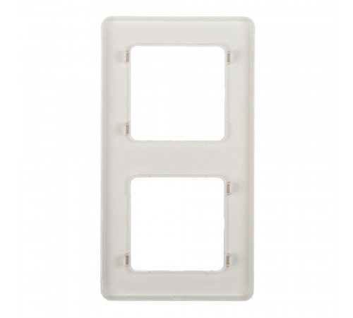 Рамка Legrand Inspiria двухместная белая (673940) Рамка Legrand Inspiria двухместная белая (673940)