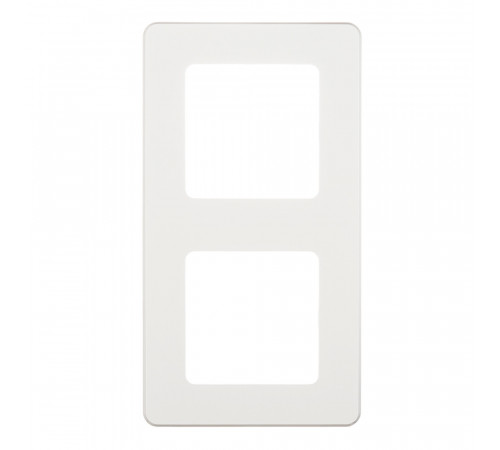 Рамка Legrand Inspiria двухместная белая (673940) Рамка Legrand Inspiria двухместная белая (673940)