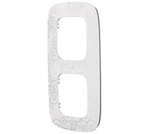Рамка Legrand Valena Allure двухместная нарцисс хром (754342) Рамка Legrand Valena Allure двухместная нарцисс хром (754342)