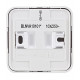 Выключатель Systeme Electric Blanca одноклавишный накладной белый (BLNVA101011)