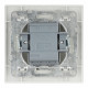 Выключатель EKF Минск одноклавишный встраиваемый белый (ERV10-021-10)