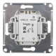 Выключатель Systeme Electric AtlasDesign двухклавишный встраиваемый бежевый с подсветкой (ATN000253)