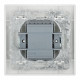 Выключатель EKF Минск двухклавишный встраиваемый белый (ERV10-023-10)