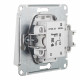 Выключатель Systeme Electric AtlasDesign двухклавишный встраиваемый белый с подсветкой (ATN000153)