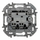 Выключатель Legrand Inspiria двухклавишный встраиваемый антрацит (673623)