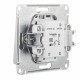 Выключатель Systeme Electric AtlasDesign двухклавишный встраиваемый алюминий с подсветкой (ATN000353)