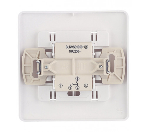 Выключатель Systeme Electric Blanca двухклавишный встраиваемый белый (BLNVS010501) Выключатель Systeme Electric Blanca двухклавишный встраиваемый белый (BLNVS010501)