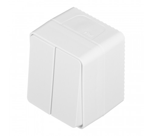 Выключатель Systeme Electric AtlasDesign Profi54 двухклавишный накладной белый (ATN540151) Выключатель Systeme Electric AtlasDesign Profi54 двухклавишный накладной белый (ATN540151)