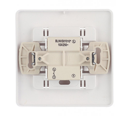 Выключатель Systeme Electric Blanca одноклавишный встраиваемый белый (BLNVS010101) Выключатель Systeme Electric Blanca одноклавишный встраиваемый белый (BLNVS010101)