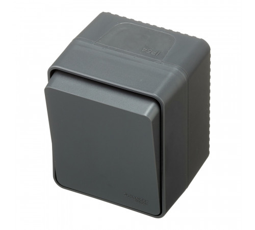 Выключатель Systeme Electric AtlasDesign Profi54 одноклавишный накладной антрацит (ATN544015) Выключатель Systeme Electric AtlasDesign Profi54 одноклавишный накладной антрацит (ATN544015)