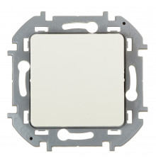 Выключатель Legrand Inspiria одноклавишный встраиваемый слоновая кость (673601)