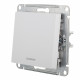 Выключатель Systeme Electric AtlasDesign одноклавишный встраиваемый белый с подсветкой (ATN000113)
