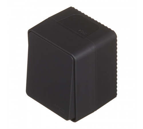 Выключатель Systeme Electric AtlasDesign Profi54 одноклавишный накладной антрацит (ATN544011) Выключатель Systeme Electric AtlasDesign Profi54 одноклавишный накладной антрацит (ATN544011)