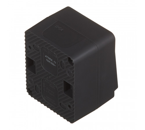 Выключатель Systeme Electric AtlasDesign Profi54 одноклавишный накладной антрацит (ATN544011) Выключатель Systeme Electric AtlasDesign Profi54 одноклавишный накладной антрацит (ATN544011)