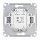 Выключатель Systeme Electric Glossa двухклавишный встраиваемый бежевый с подсветкой (GSL000253)