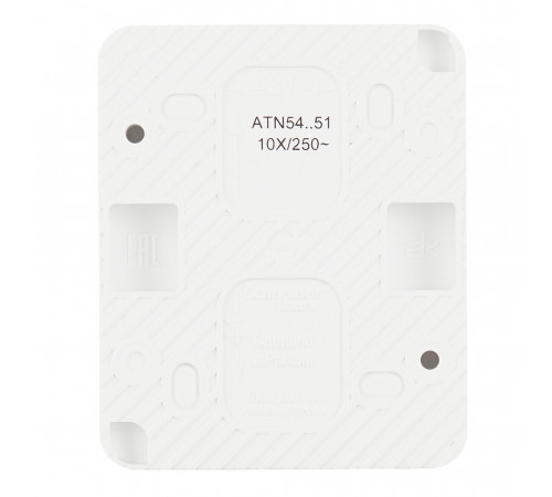 Выключатель Systeme Electric AtlasDesign Profi54 двухклавишный накладной белый (ATN540151) Выключатель Systeme Electric AtlasDesign Profi54 двухклавишный накладной белый (ATN540151)