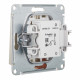Выключатель Systeme Electric AtlasDesign двухклавишный встраиваемый бежевый (ATN000251)