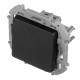 Переключатель Legrand Inspiria одноклавишный встраиваемый антрацит (673683)