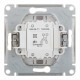Переключатель Systeme Electric Glossa одноклавишный встраиваемый белый (GSL000171)