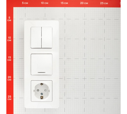 Блок выключатель и розетка Systeme Electric Blanca трехклавишный встраиваемый белый с подсветкой (BLNBS101211) Блок выключатель и розетка Systeme Electric Blanca трехклавишный встраиваемый белый с подсветкой (BLNBS101211)