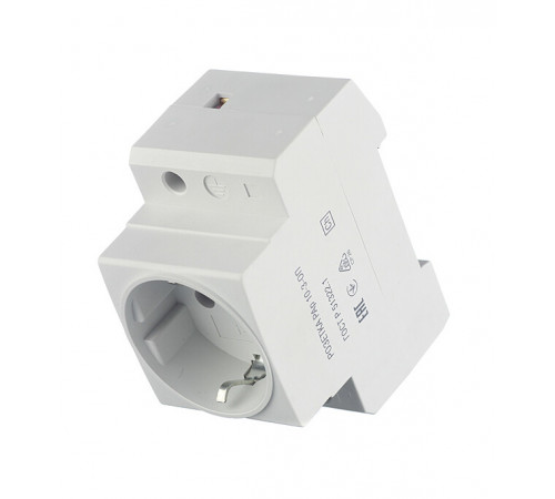 Розетка щитовая модульная IEK (MRD10-16) 220 В 16 А тип AC 2Р+N Розетка щитовая модульная IEK (MRD10-16) 220 В 16 А тип AC 2Р+N