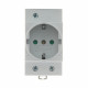 Розетка щитовая модульная EKF PROxima РДЕ-47 (mdse-47-pro) 230 В 16 А 1P+N+PE