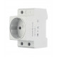 Розетка щитовая модульная IEK (MRD10-16) 220 В 16 А тип AC 2Р+N