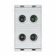 Клемма на 4 провода EKF PROxima КСВ 16-50 2,5-50 кв.мм с пастой (plc-kvs2-16-50-grey)
