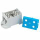 Клемма силовая двойная EKF PROxima 16-95 кв.мм 800 В вводная синяя (plc-kvs2-16-95-blue)