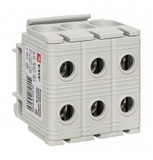 Клемма на 6 проводов EKF PROxima КСВ 16-50 2,5-50 кв.мм с пастой (plc-kvs3-16-50-grey)