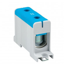 Клемма силовая одинарная EKF PROxima 35-150 кв.мм 800 В вводная синяя (plc-kvs-35-150-blue)