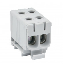 Клемма на 4 провода EKF PROxima КСВ 16-50 2,5-50 кв.мм с пастой (plc-kvs2-16-50-grey)