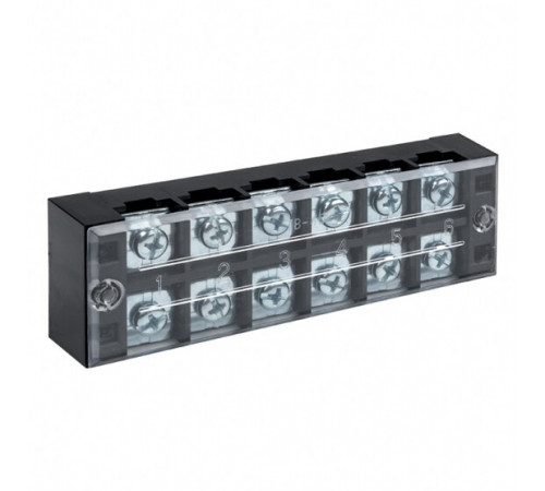 Терминал клеммный EKF PROxima TB-4506 4,5 кв.мм 660 В 45 A 6 клеммных пар (25 шт.)