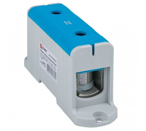 Клемма силовая одинарная EKF PROxima 35-240 кв.мм 800 В вводная синяя (plc-kvs-35-240-blue) Клемма силовая одинарная EKF PROxima 35-240 кв.мм 800 В вводная синяя (plc-kvs-35-240-blue)