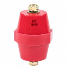 Изолятор EKF PROxima SM-60 IP30 900 А с болтом и шайбой пластиковый красный (10 шт.) (plc-sm-60)