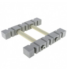 Изолятор EKF PROxima Мост IP30 1000 А с болтом и шайбой пластиковый серый (plc-br-3p-1610)