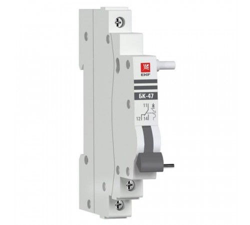 Блок контактный EKF PROxima БК-47 (mdbc-47-pro) 400 В 3 А 1НО+1НЗ