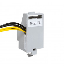 Контакт дополнительный/аварийный AX+AL для TR слева EKF Averes (mccb-1L-AX+AL-TR-av) 230 В на DIN-рейку
